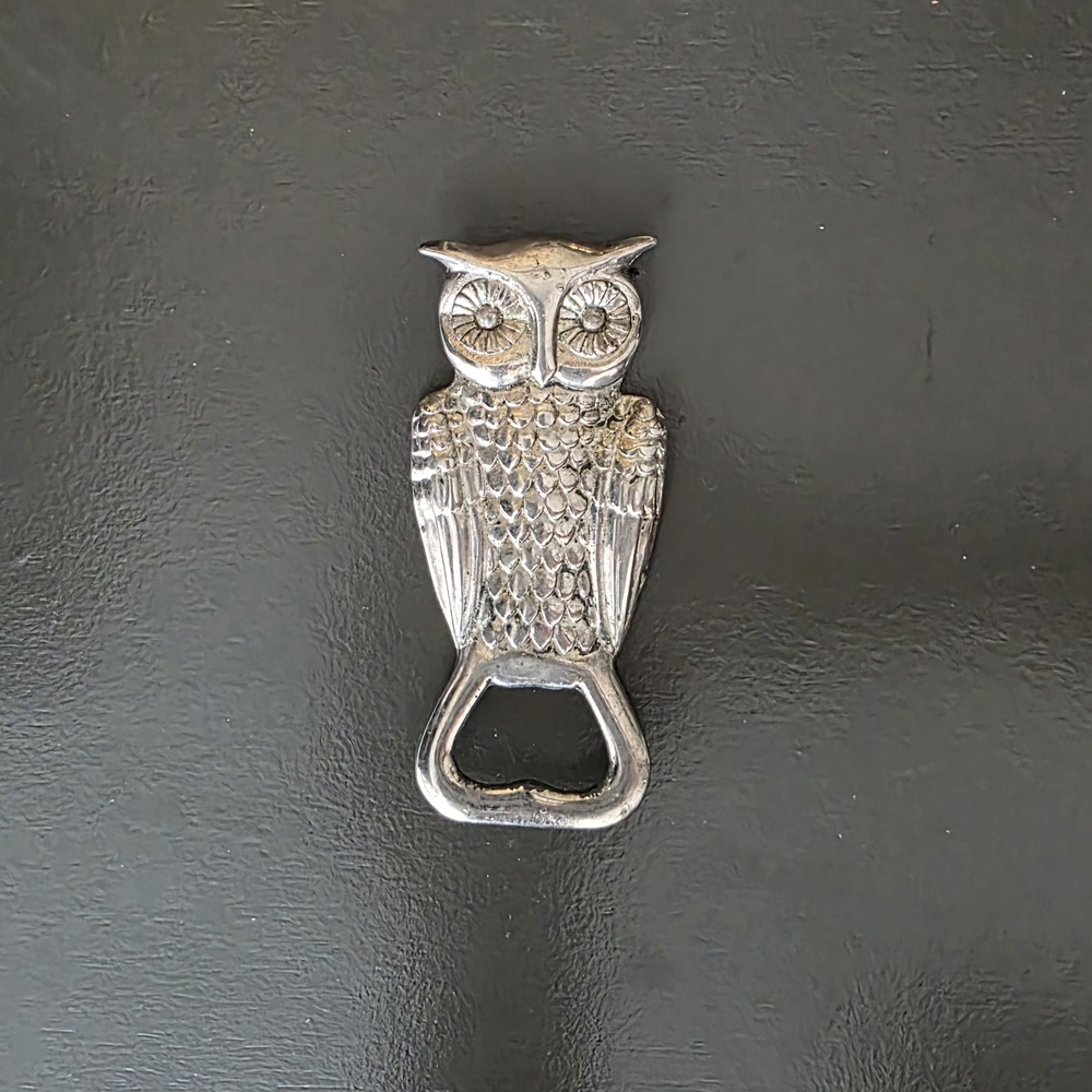 Silver Owl Bottle Opener - Picture 3 of 4